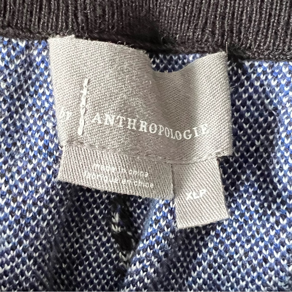 Anthropologie Sweater Knit Jogger Pants | XL PETITE - Picture 9 of 9